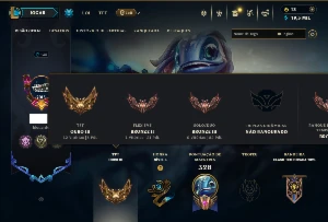 Bronze 3 com 135 Champs e 122 Skins +4 Vitoriosas - League of Legends LOL
