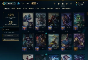 Bronze 3 com 135 Champs e 122 Skins +4 Vitoriosas - League of Legends LOL