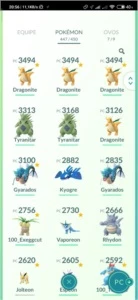CONTA POKEMON GO LEVEL 34 LENDÁRIOS, SHINYS, RAROS