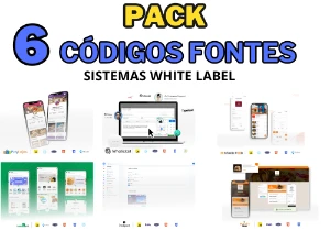 6 Fonte Código Sistema Saas - White Label - Outros