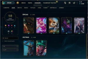 Vendo conta platina 1 (barato) - Mmr bom. honra 3 - League of Legends LOL
