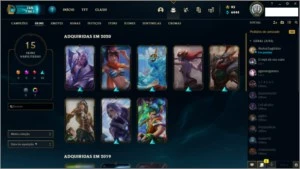 CONTA LOL PRATA 3 lvl 112|5 SKINS | 600k de riven - League of Legends