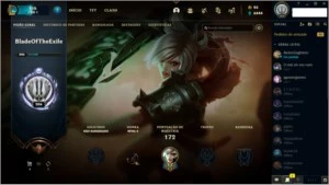 CONTA LOL PRATA 3 lvl 112|5 SKINS | 600k de riven - League of Legends