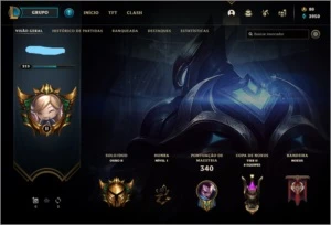 conta de league of legends 119 SKINS LOL