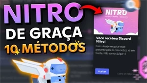 10 MÉTODOS DE DISCORD NITRO GRÁTIS [2022]- (PC E CELULAR) - Redes Sociais
