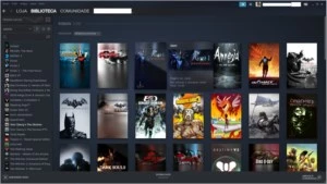 Vende-se conta Steam com 68 jogos, barato para sair rapido