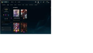 Conta de LoL com 189 skins, Gold IV Quase todos campeões - League of Legends