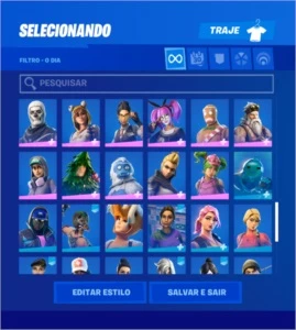 Conta Fortnite Muitas Skins