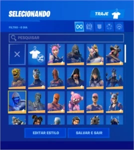 Conta Fortnite Muitas Skins