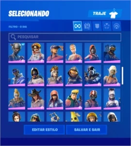 Conta Fortnite Muitas Skins