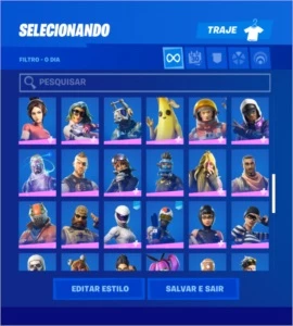 Conta Fortnite Muitas Skins