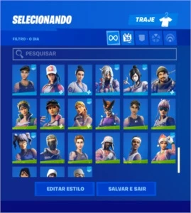 Conta Fortnite Muitas Skins