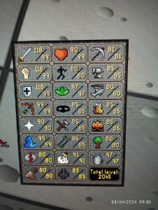 Vendo Conta Runescape Osrs+ Quest Cape 99S+ Infernal