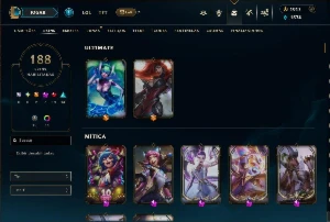 Conta do lol 188 slins - League of Legends