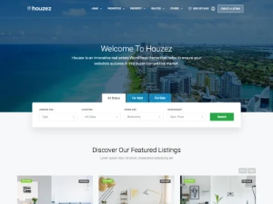 Transforme Seu Site Imobiliário com o Tema Houzez - Softwares e Licenças