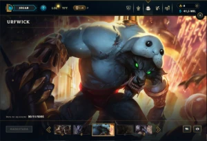 Prata 3 com TODOS os Champs e 175 Skins+1 Rara ( Nivel 798 ) - League of Legends LOL