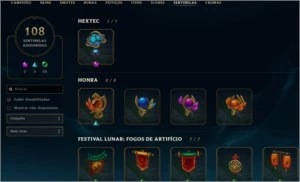 Conta League of Legends 969 Skins LOL