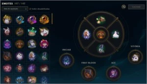 Conta League of Legends 969 Skins LOL