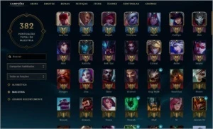 CONTA LOL ATUAL PLAT 5 BORDA DE DIAMANTE +100 SKINS - League of Legends