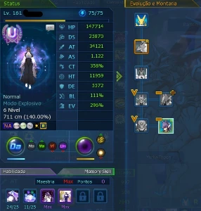 Conta Ladmo Miko Mode - Digimon Masters Online
