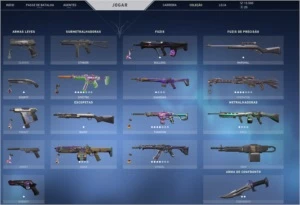 Conta valorant com vp e skins!! Melhor custo-beneficio!!
