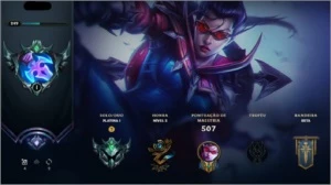 Conta lol platina 1 com 132 skins - League of Legends