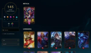 Conta Full Acesso Prata 3 - League of Legends LOL