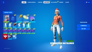 Conta de Fortnite, +100 skins, passe season 5 e ikonik