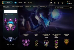 CONTA LOL MESTRE 185 SKINS - League of Legends