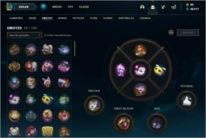 CONTA LOL MESTRE 185 SKINS - League of Legends