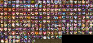 SW Global 3 LD5 - Lucifer, Gojo Dark, Yuji Dark + 35 nat5 (c - Summoners War