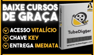 Tubedigger [VITALÍCIO] - Qualquer curso DE GRAÇA! - Softwares and Licenses
