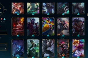 Conta lol lvl 575 main yasuo quase todas skins - League of Legends
