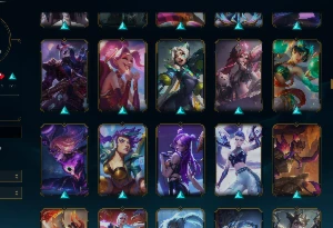Conta lol lvl 575 main yasuo quase todas skins - League of Legends