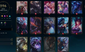 Conta lol lvl 575 main yasuo quase todas skins - League of Legends