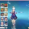 CONTA GENSHIN Ar58 - Ayaka e Ayato + Armas - 24 itens 5* - Genshin Impact