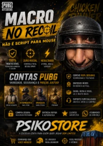 Macro No Recoil Pubg Battleground 100% Indetectavel - Outros