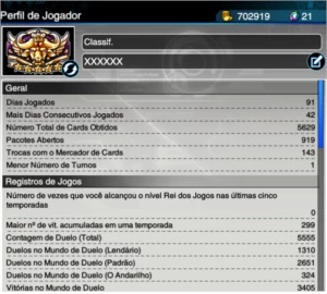 Conta YUGIOH - varias cartas - Outros