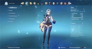Genshin Impact conta Eula, Xiao, Albedo Ar 52