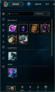 Conta SMURF MMR Platina ainda na md10 - League of Legends LOL