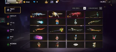 Conta MINI Gemada com 3 Evolutiva 2 Punho, Prime 5 e diverso - Free Fire