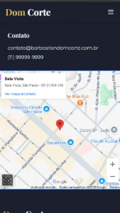 Modelo de Site para Barbearia – Agenda de Cortes Online - Outros