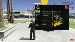 Ninja Menu Hack Para Gta V Fivem Fazendo Tudo!!!!!
