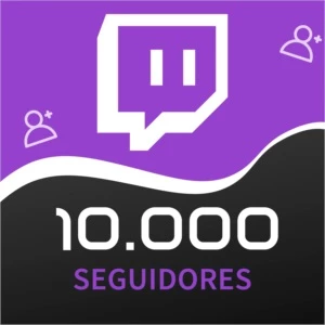 10 MIL SEGUIDORES NA TWITCH - Social Media