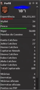 Conta PXG com 3kk e 3 chars - PokeXGames