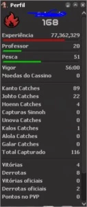 Conta PXG com 3kk e 3 chars - PokeXGames