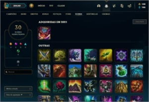 CONTA UNRANKED LVL 30 INATIVA - League of Legends LOL