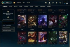 CONTA UNRANKED LVL 30 INATIVA - League of Legends LOL