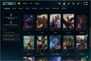 CONTA UNRANKED LVL 30 INATIVA - League of Legends LOL
