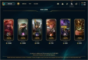 CONTA UNRANKED LVL 30 INATIVA - League of Legends LOL